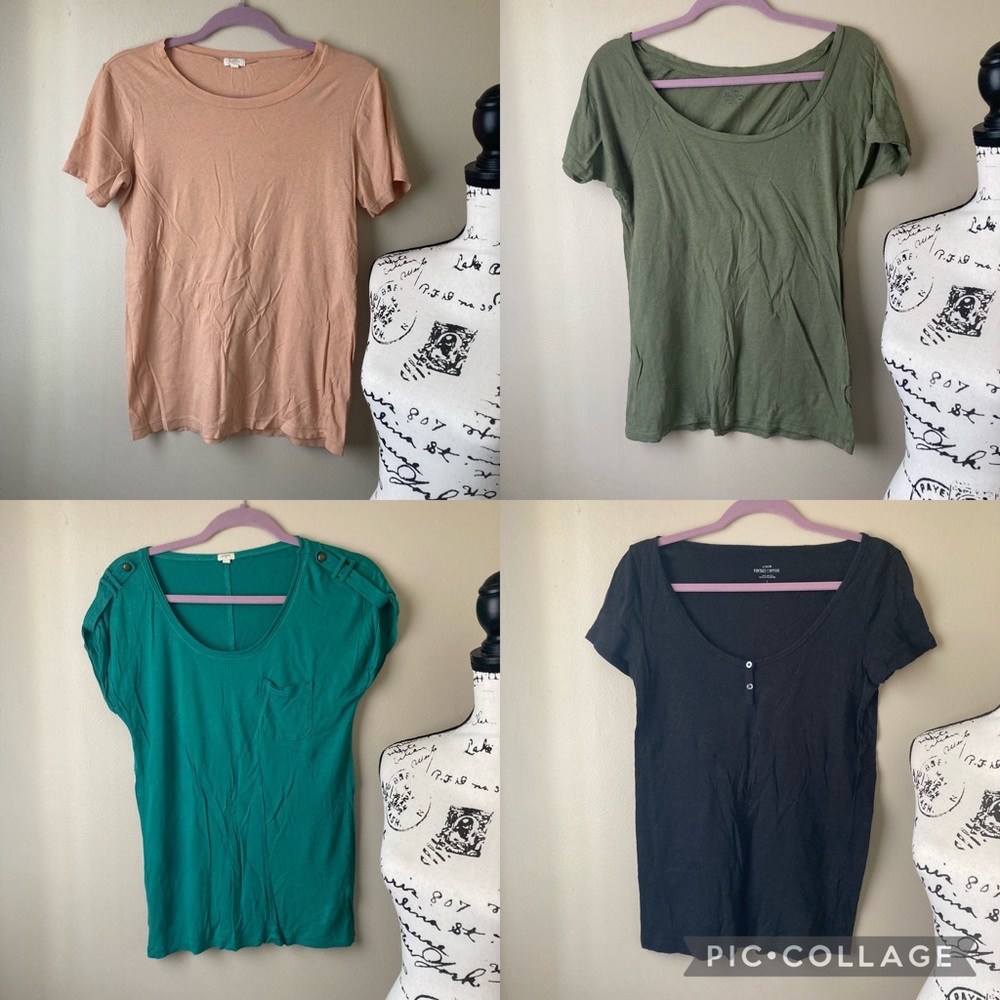 Bundle of 4 J. Crew T Shirts